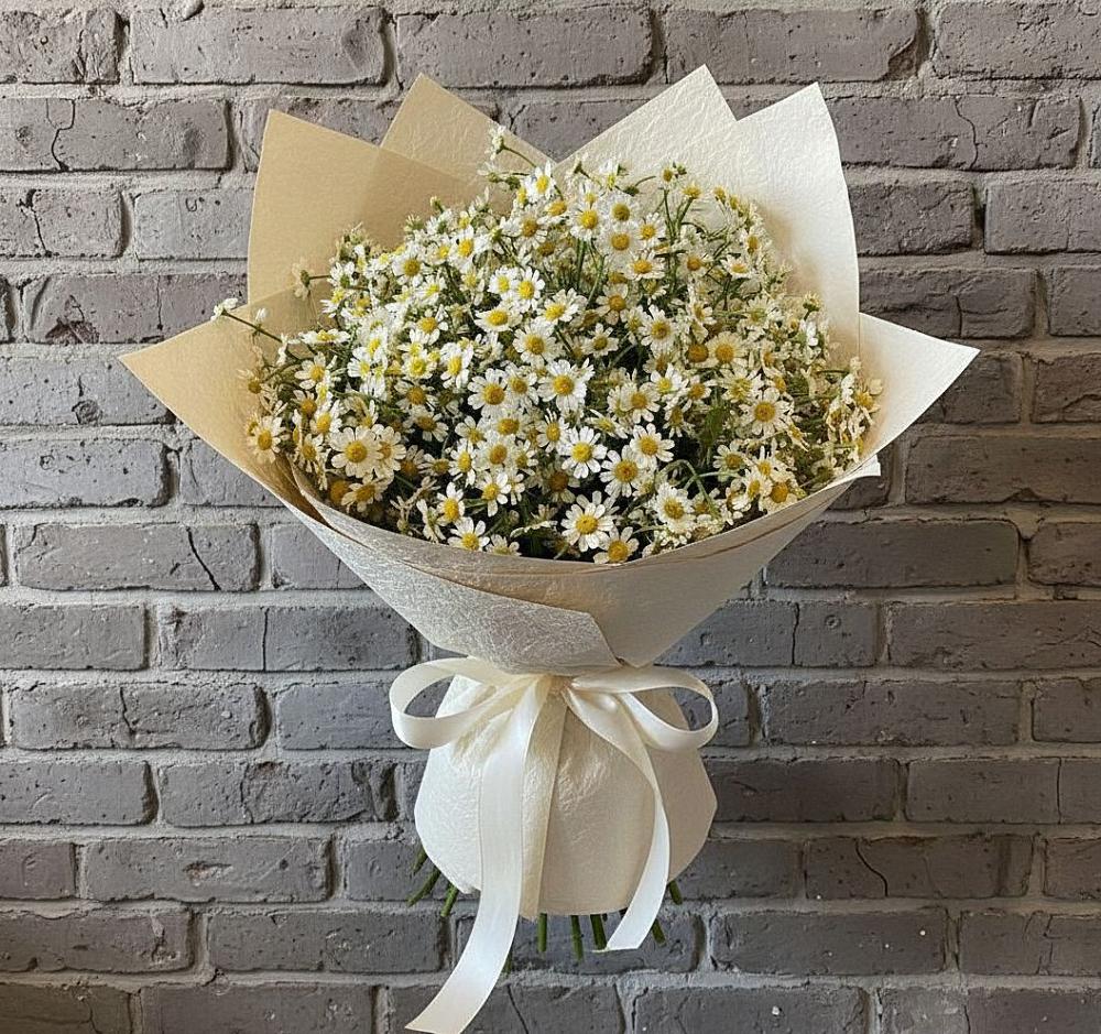Букет цветов из: Ромашки в Акъяр