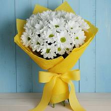 Букет цветов из:  Хризантемы #REPLACE_PRED# Акъяр