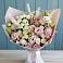 Букет цветов из: Альстромерии и Розы в Акъяр