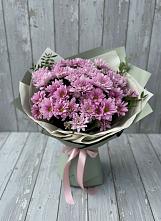 Букет цветов из:  Хризантемы в Акъяр