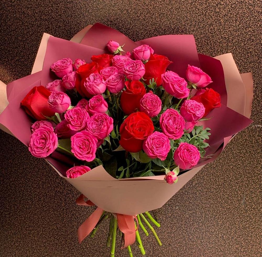 Букет В объятьях нежности в Акъяр