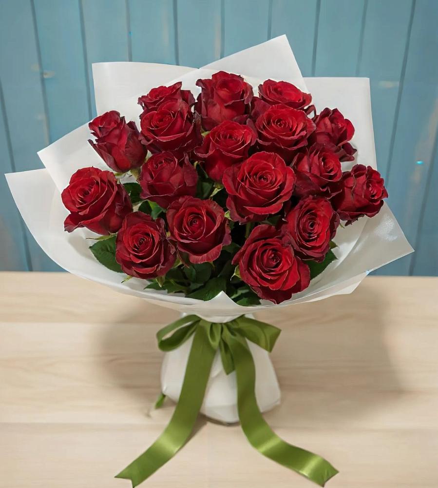 Букет Красные розы в Акъяр
