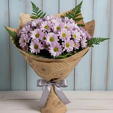 Букет цветов из:  Хризантемы в Акъяр