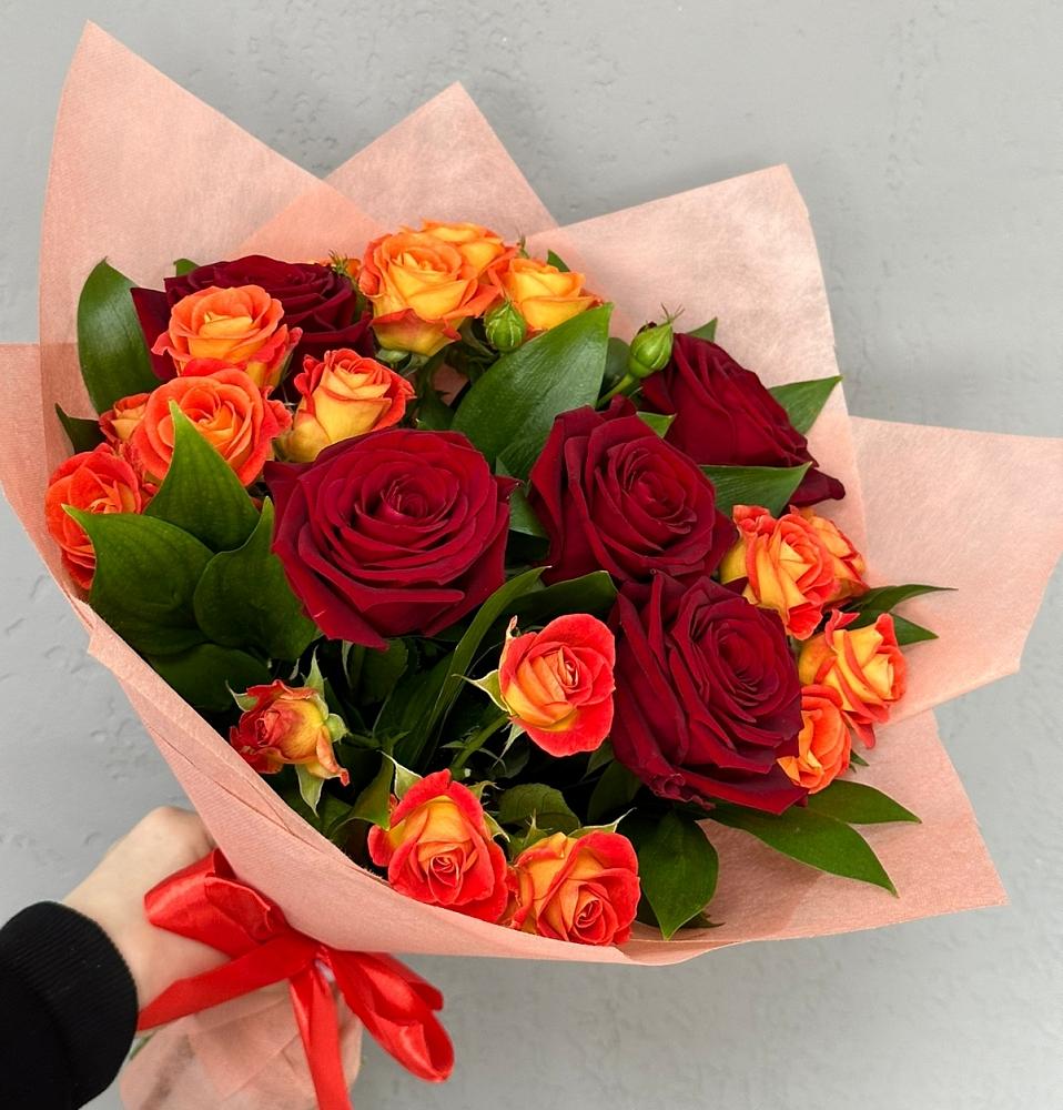 Букет Любовь и восторг в Акъяр