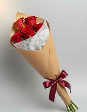 Букет цветов из:  Розы в Акъяр