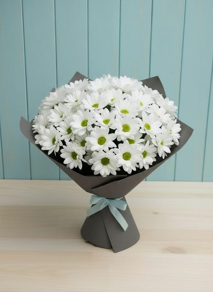 Букет цветов из: Хризантемы в Акъяр