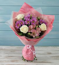 Букет цветов из:  Герберы в Акъяр