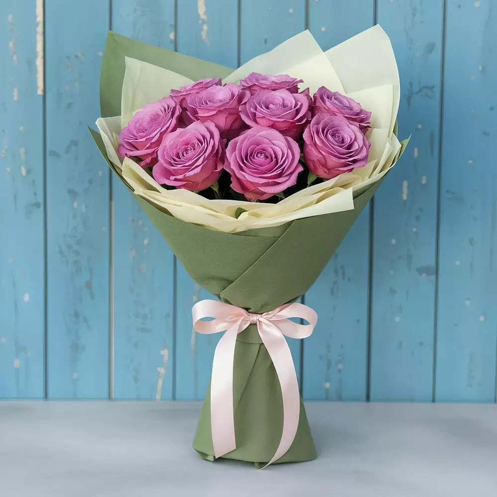 Букет Розы Фёрст Леди в Акъяр