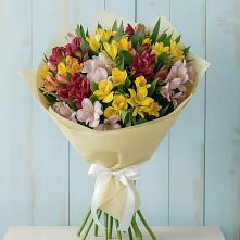 Букет цветов из:  Альстромерии в Акъяр