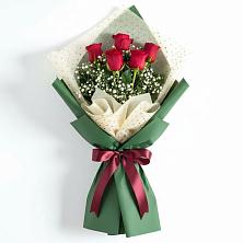 Букет цветов из:  Розы в Акъяр