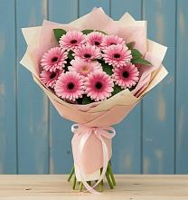 Букет цветов из:  Герберы в Акъяр