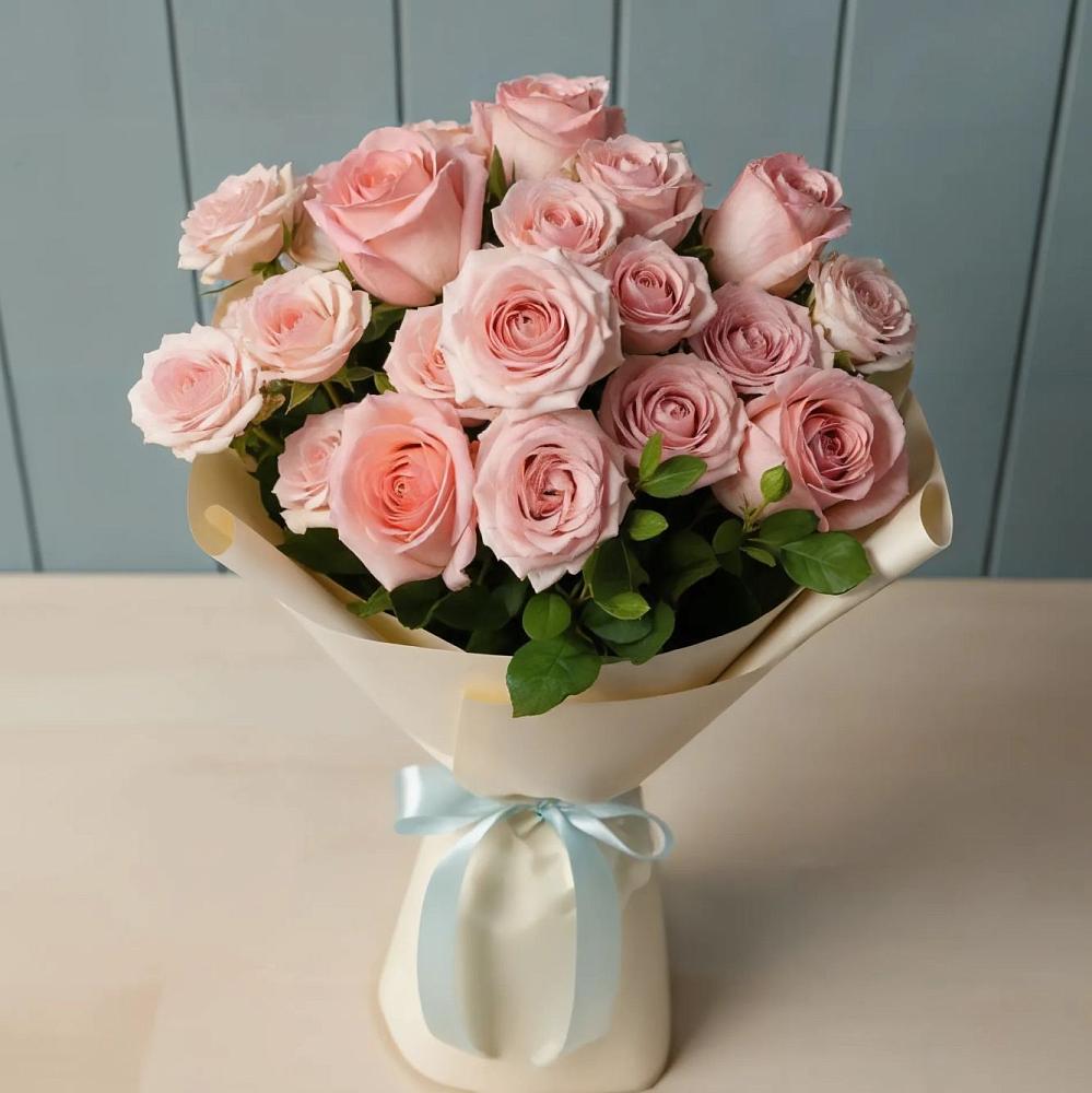 Букет Розовый шарм в Акъяр