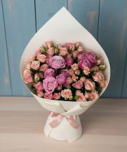 Букет цветов из:  Розы #REPLACE_PRED# Акъяр